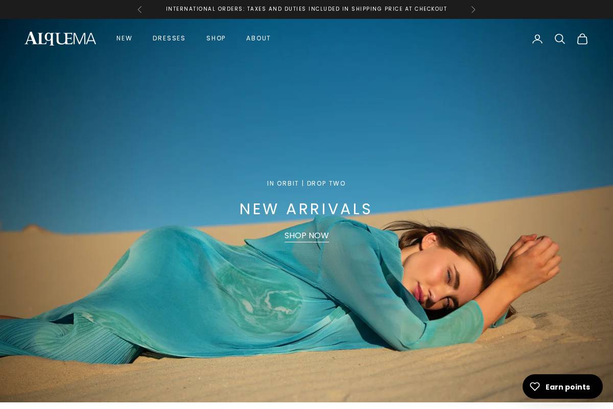 alquema.com homepage screenshot