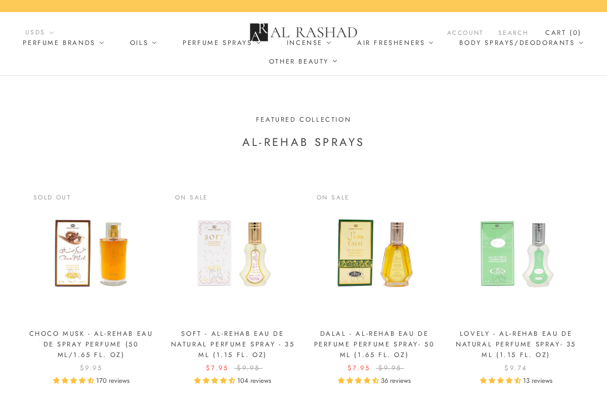 Al-Rashad Inc homepage screenshot