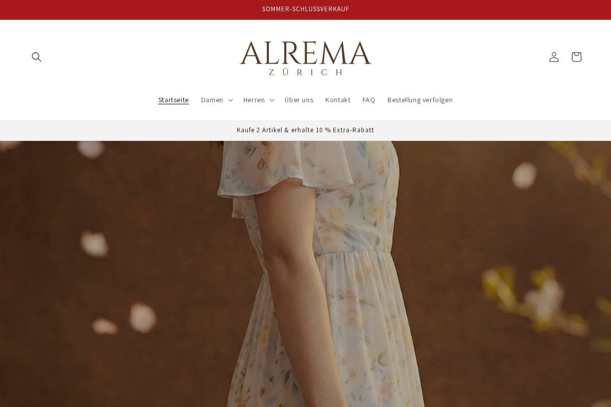 Alremazurich homepage screenshot