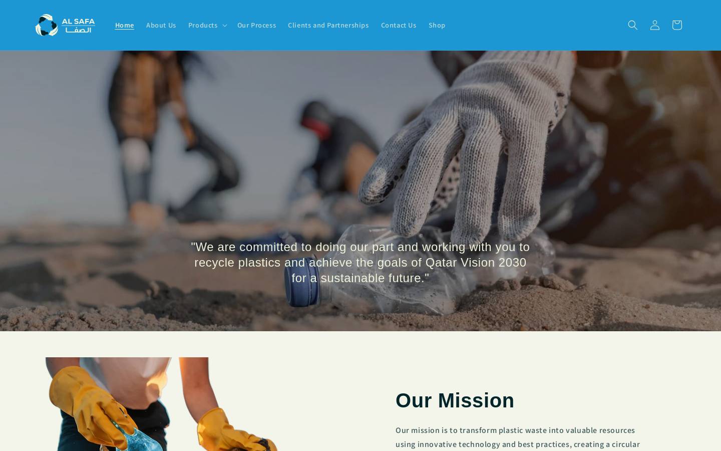 alsafafactory.com homepage screenshot