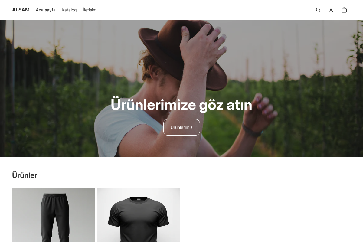 alsam.store homepage screenshot