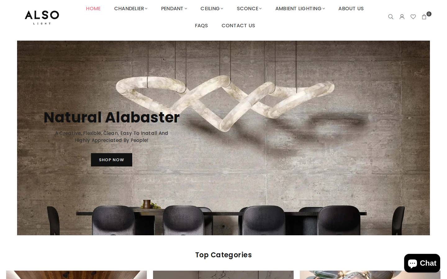 alsolight.com homepage screenshot
