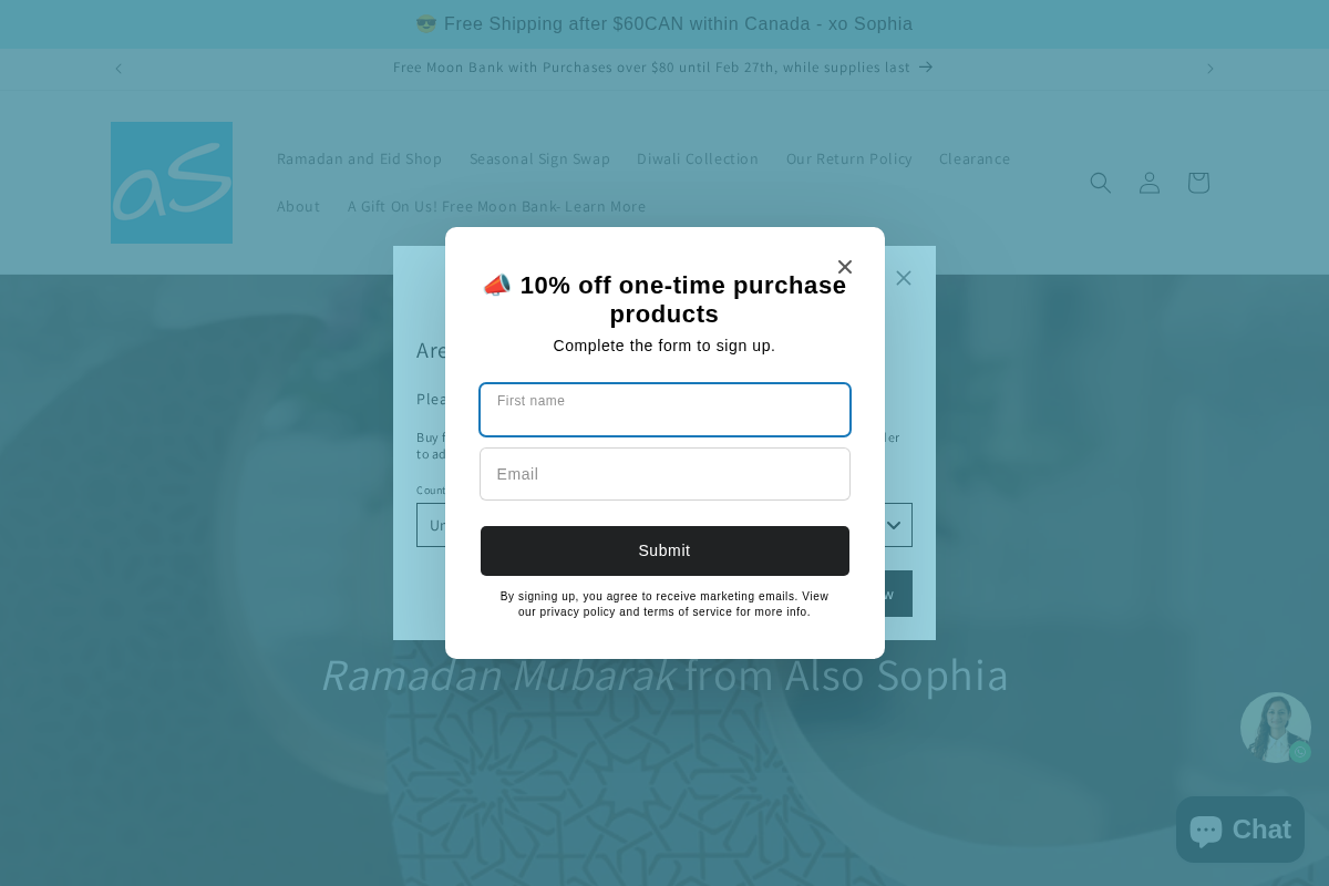 alsosophia.com homepage screenshot
