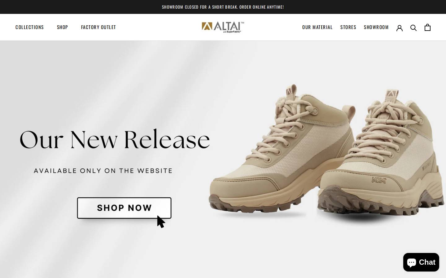 altaigear.com.sg homepage screenshot