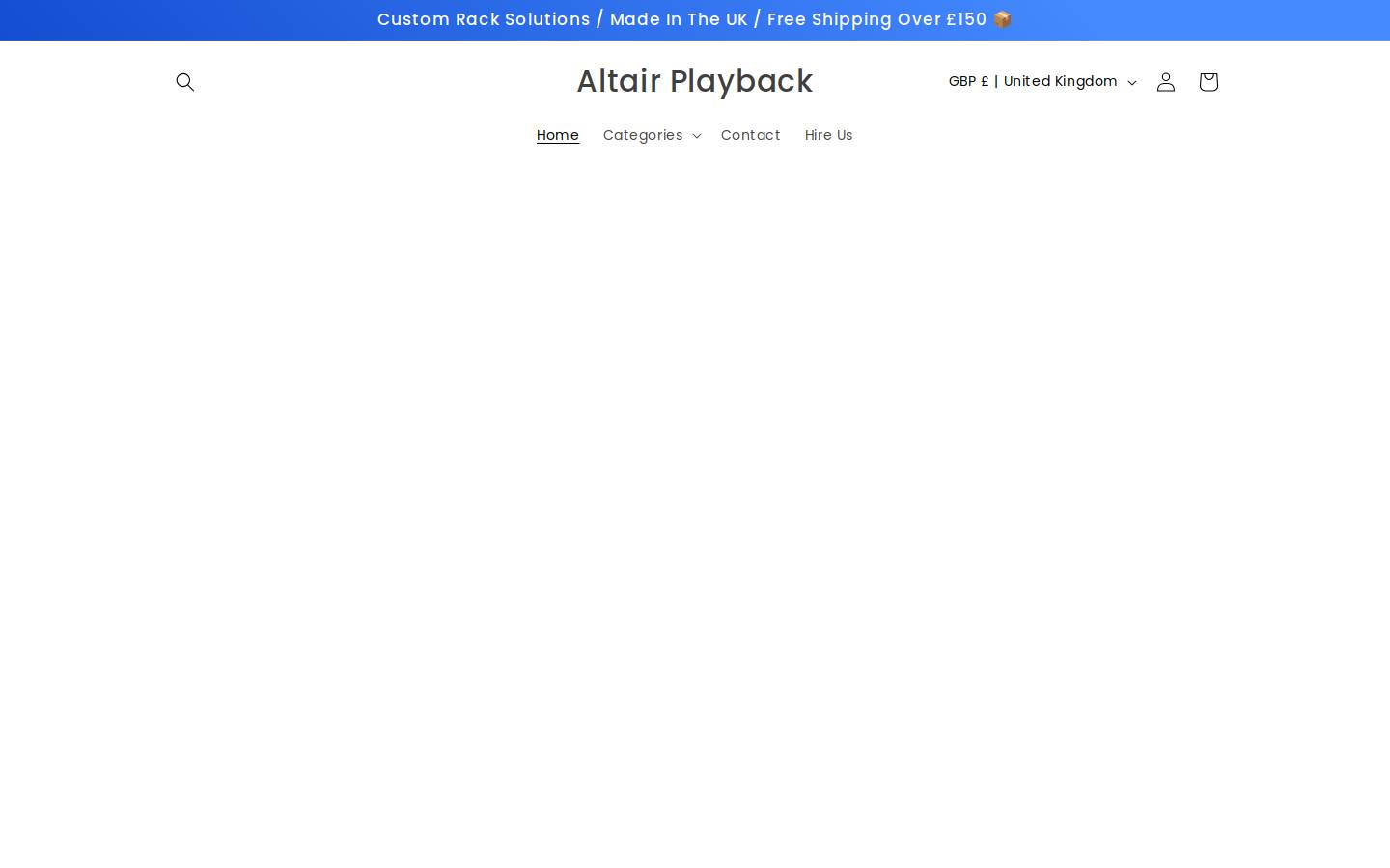 altairplayback.com homepage screenshot