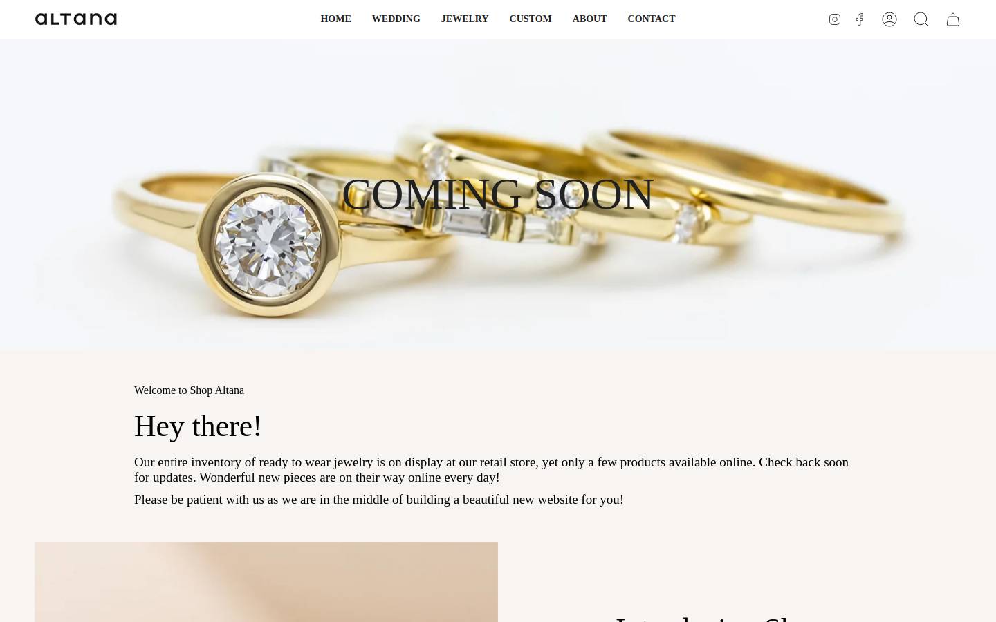 altanamarie.com homepage screenshot