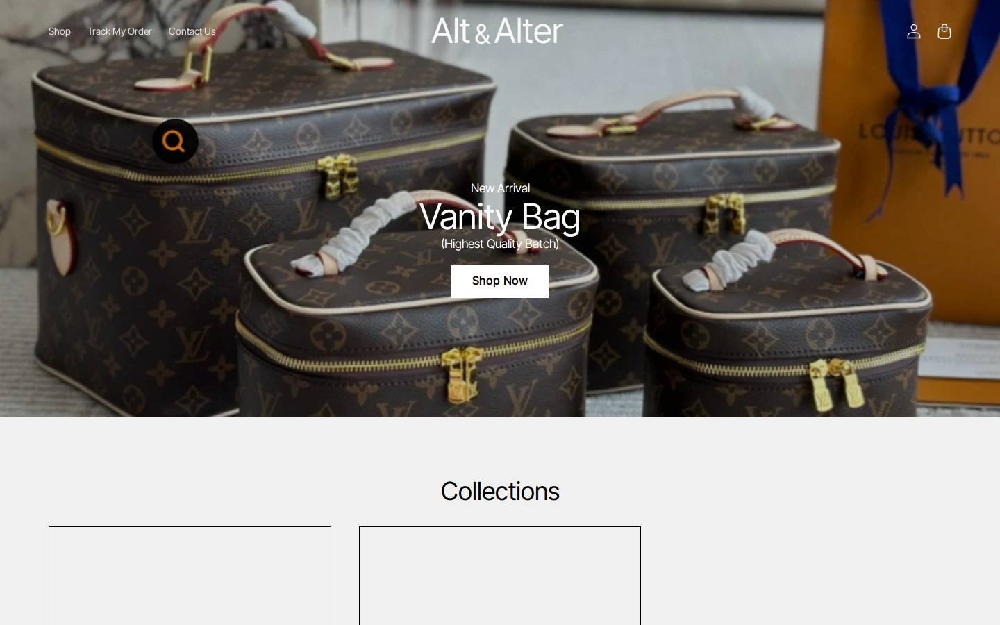 altandalter.com homepage screenshot