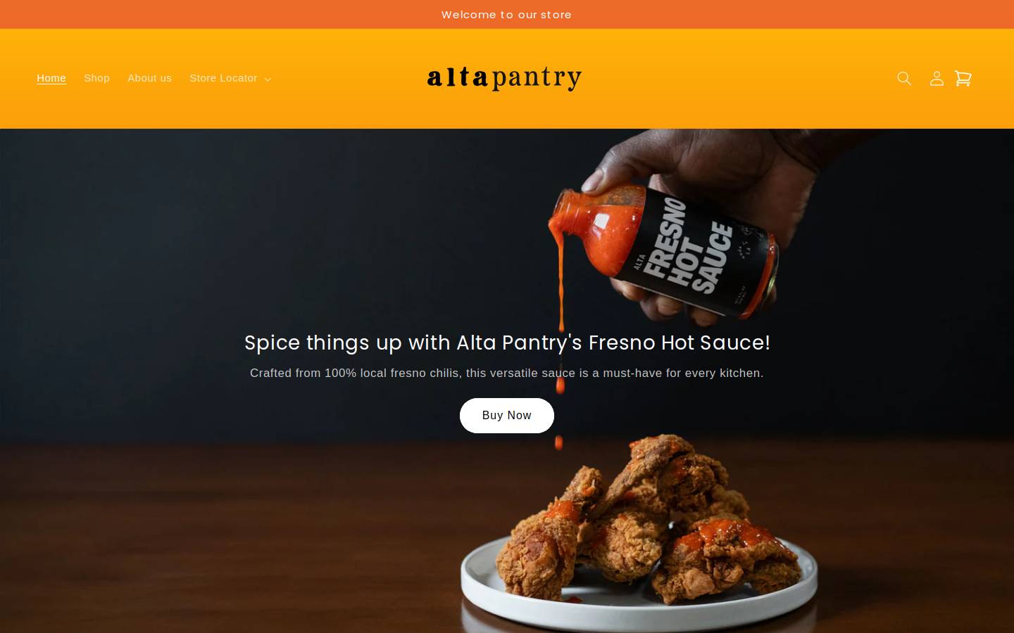 altapantry.com homepage screenshot