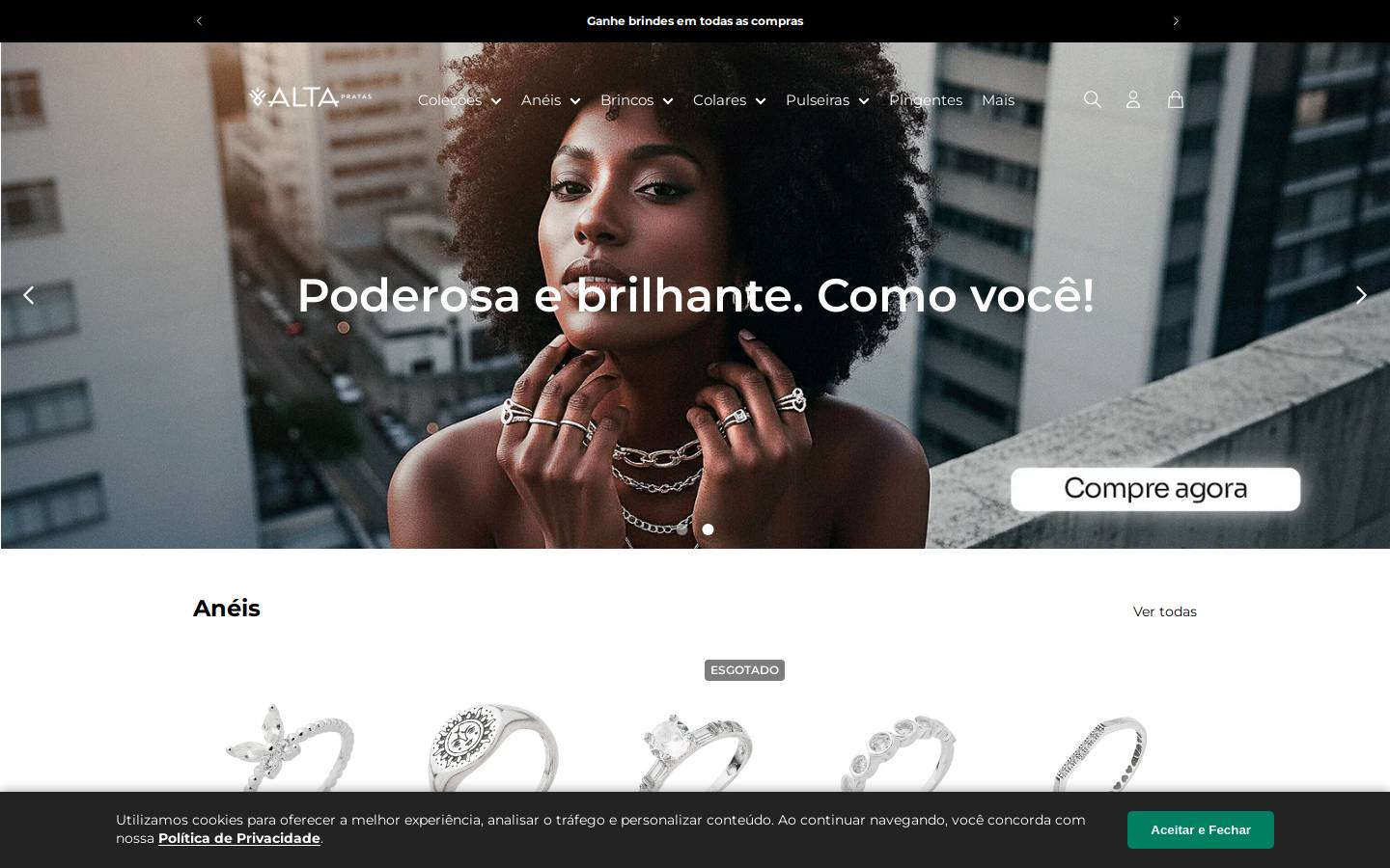 altapratas.com.br homepage screenshot
