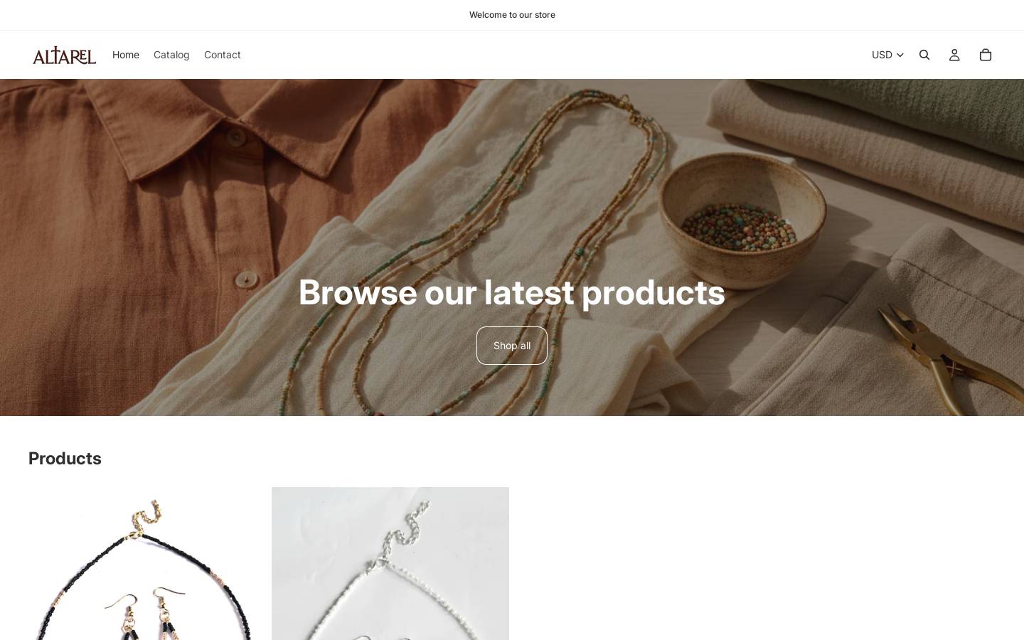 altarel.com homepage screenshot