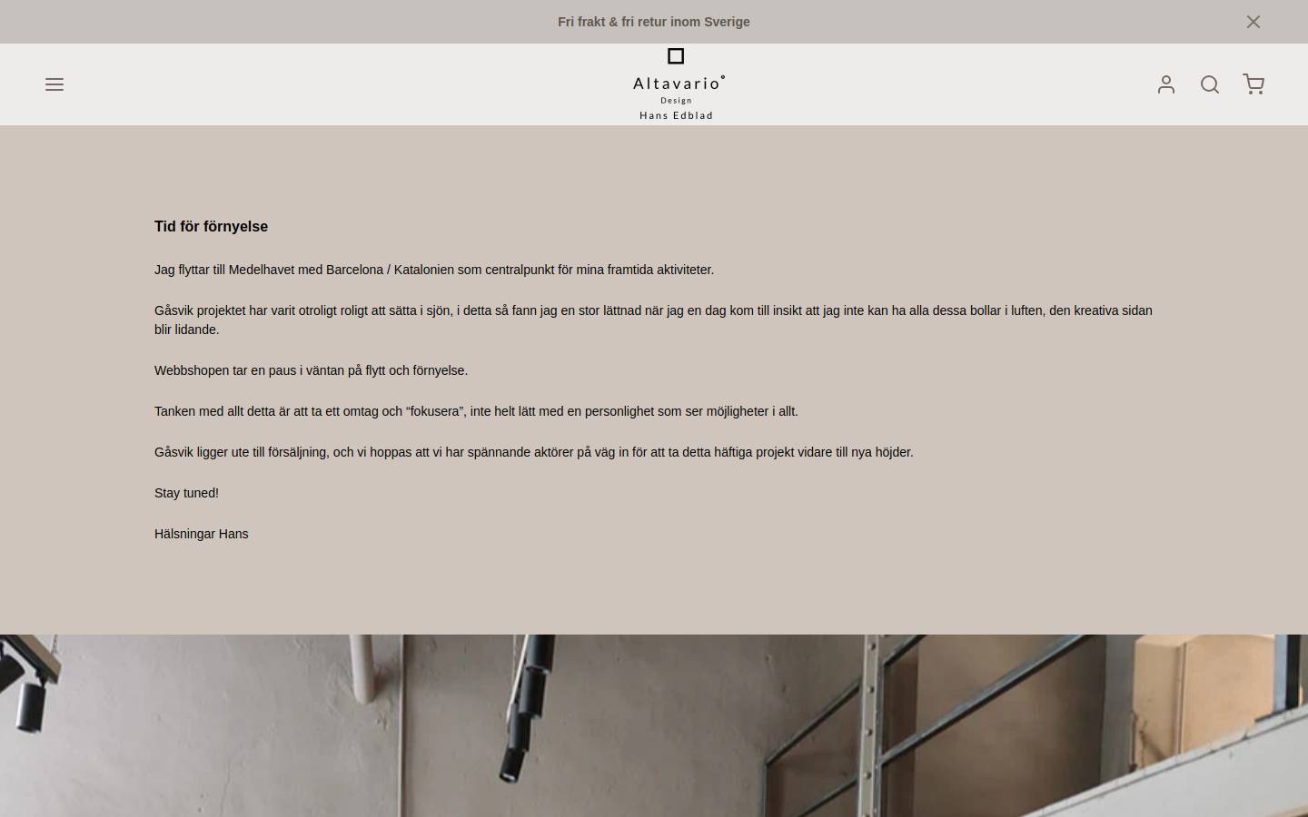 Altavario homepage screenshot