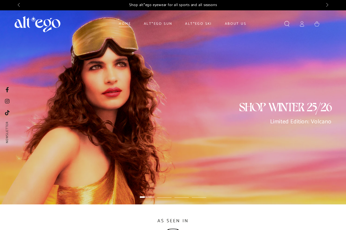 Altego homepage screenshot