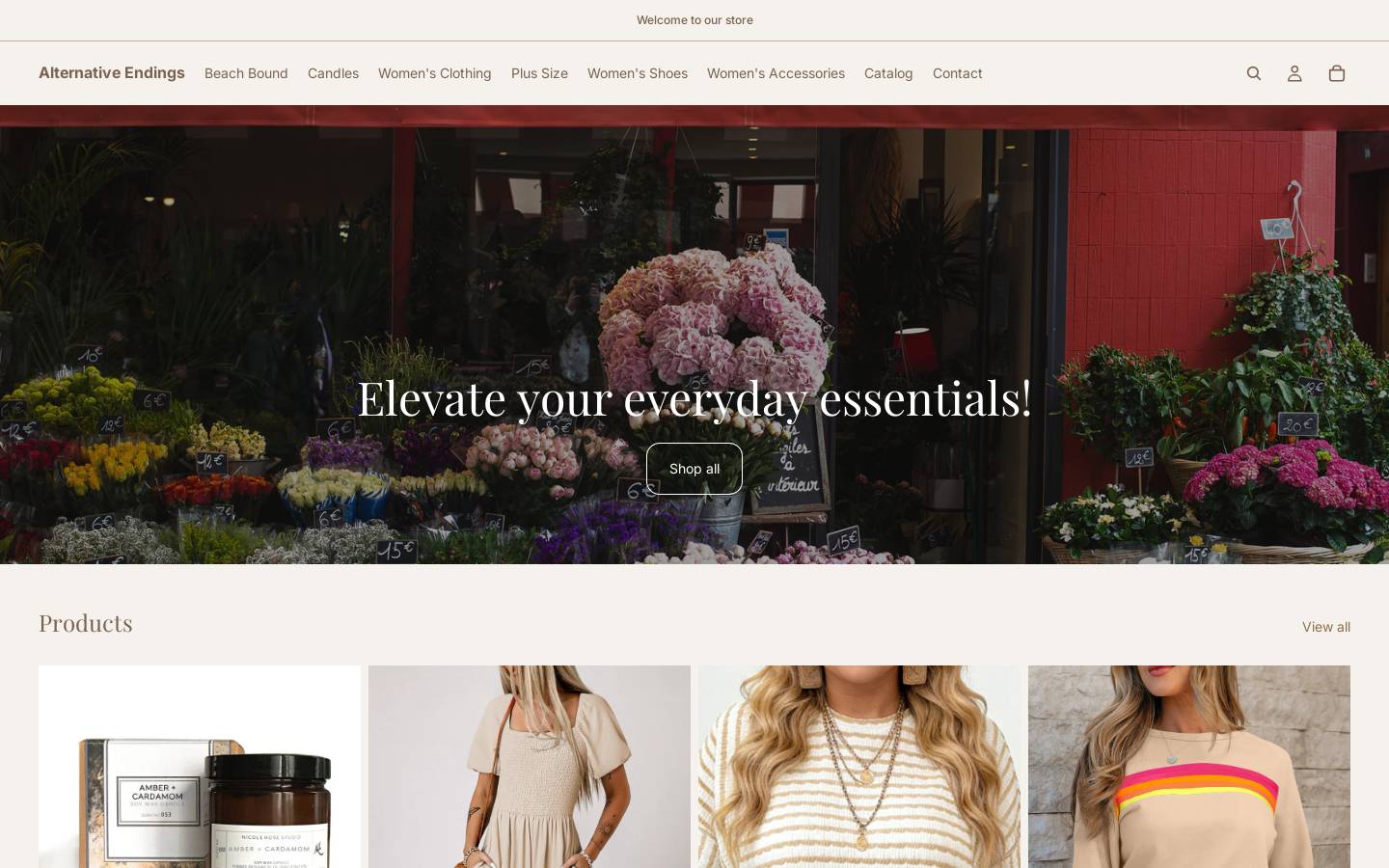 alternativeendings.org homepage screenshot