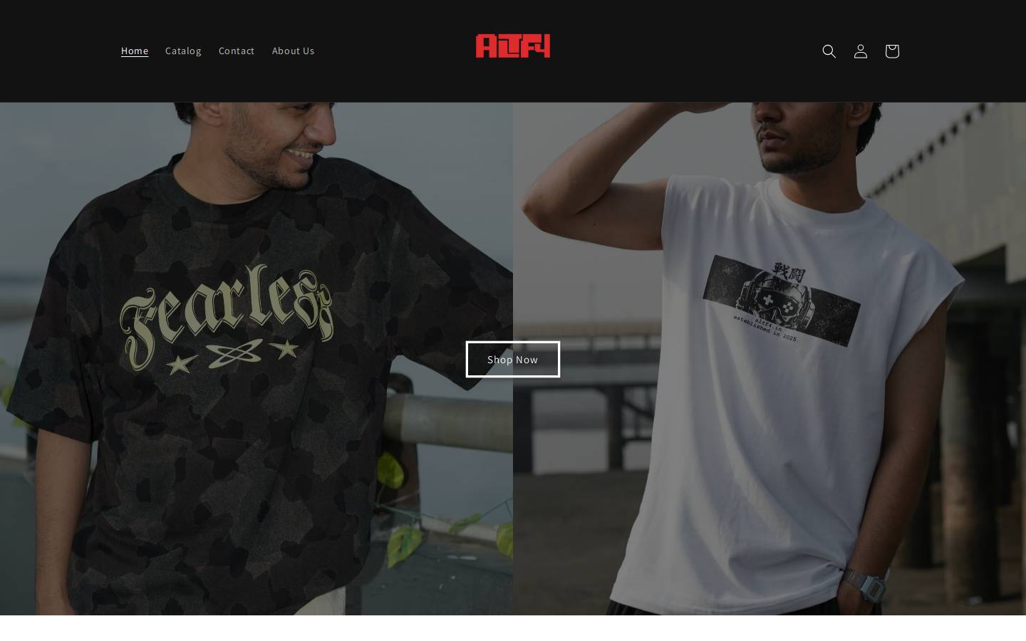 altf4.in homepage screenshot