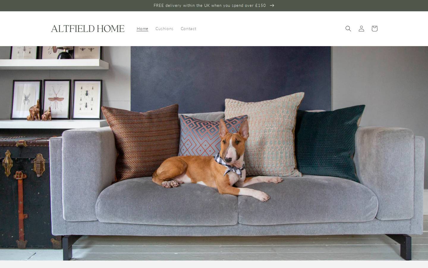 altfieldhome.com homepage screenshot