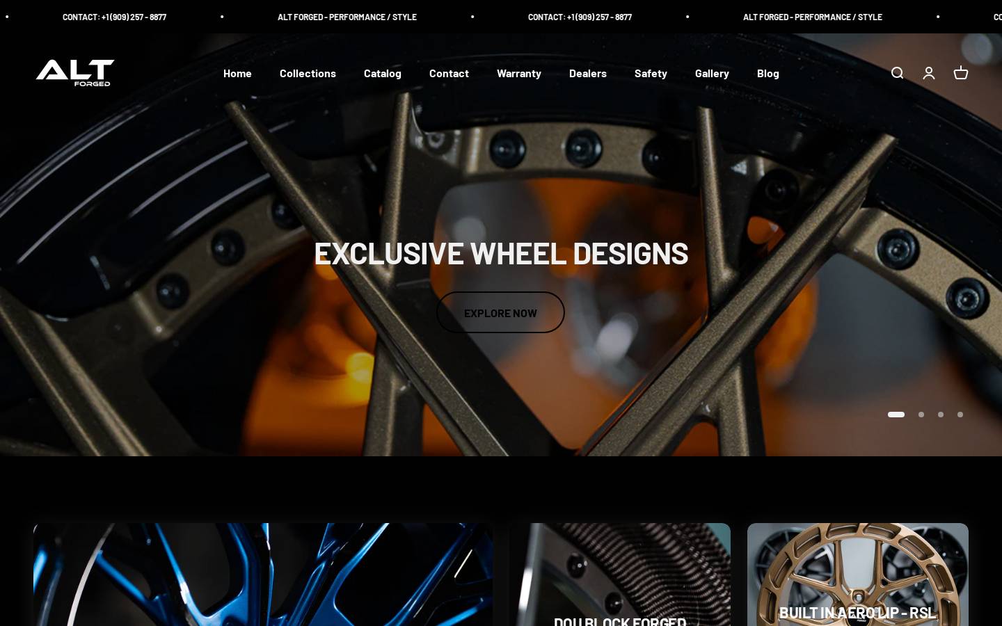 altforged.com homepage screenshot