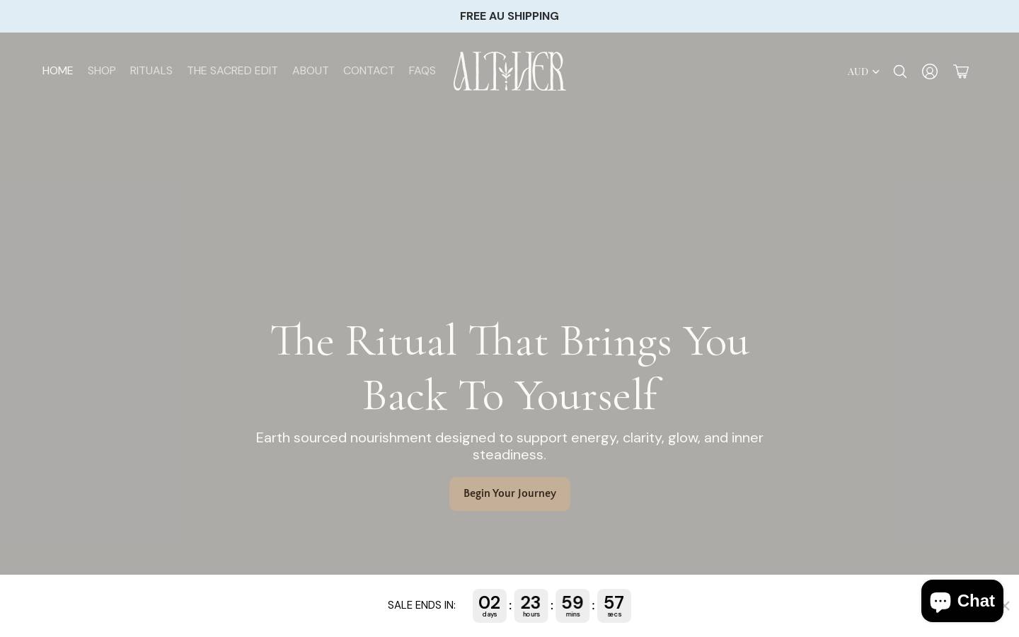 altherco.com homepage screenshot