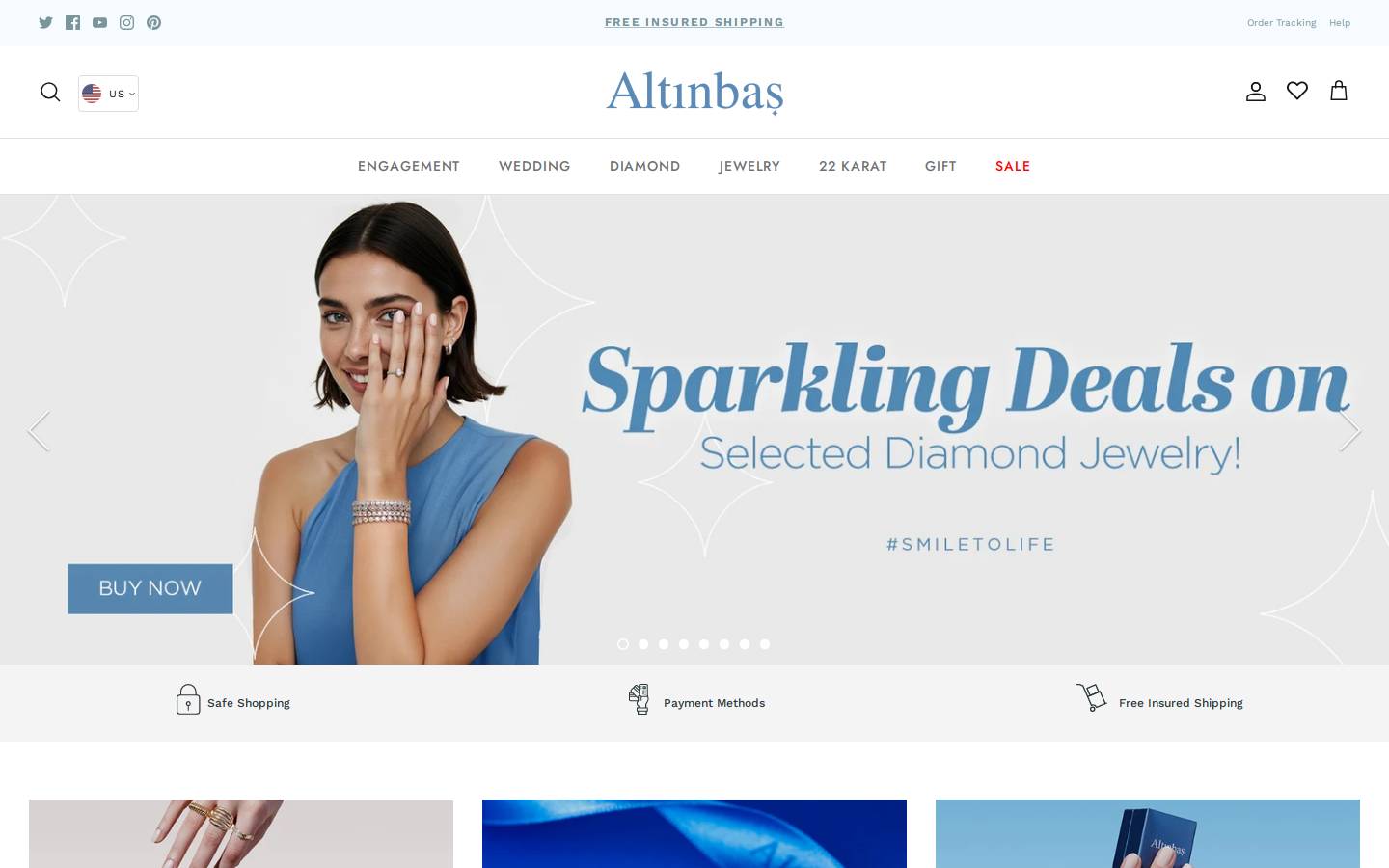 Altınbaş homepage screenshot