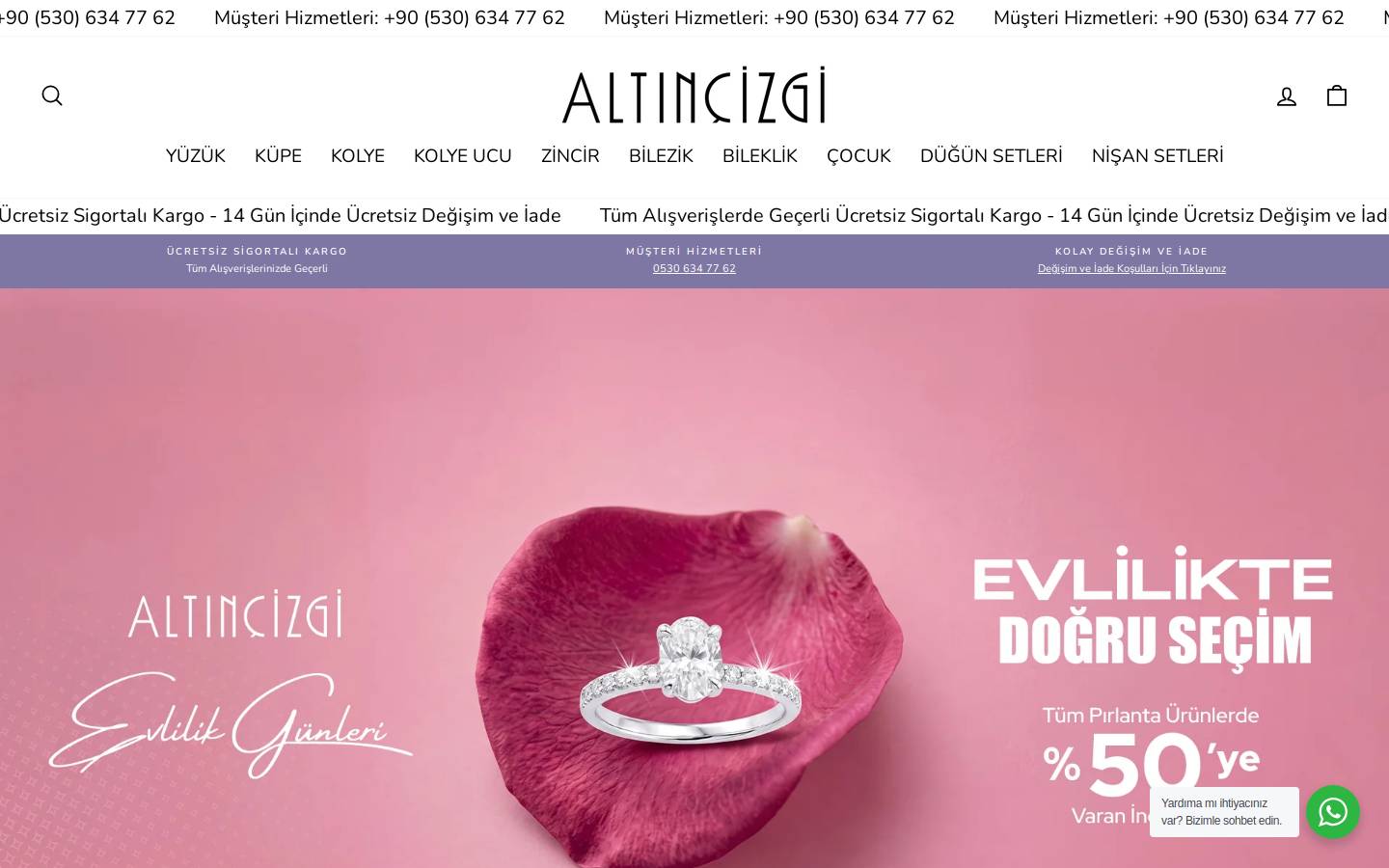 altincizgi.com homepage screenshot