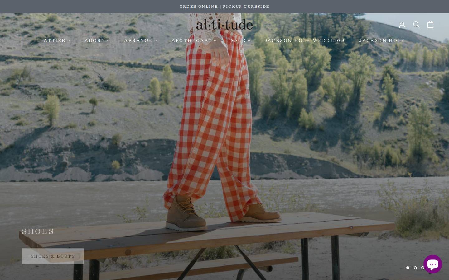 altitudejh.com homepage screenshot