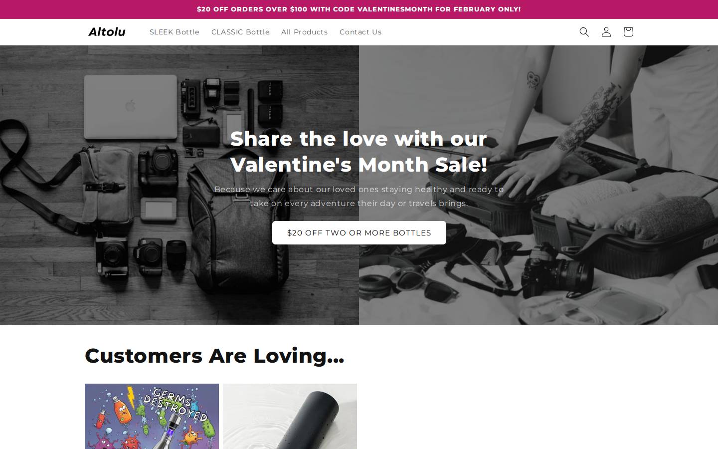 altolubrand.com homepage screenshot