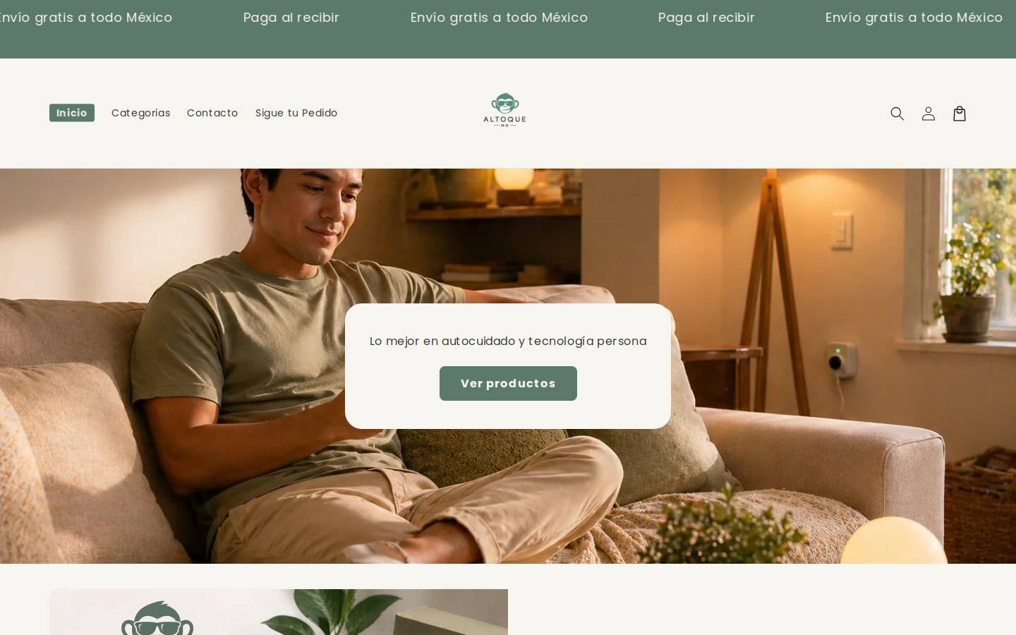 altoquecl.com homepage screenshot