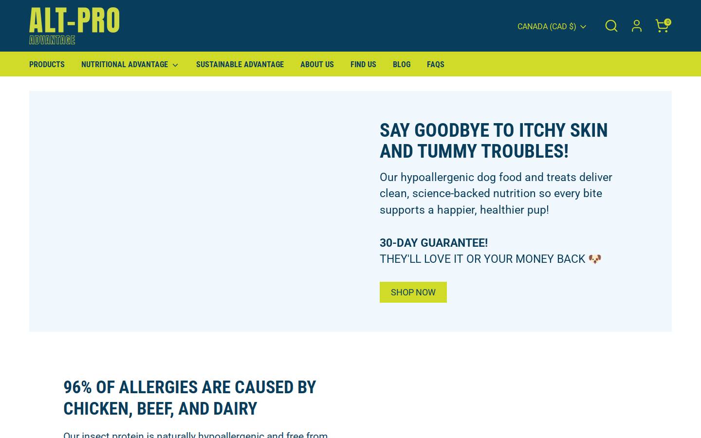 altprosolutions.ca homepage screenshot