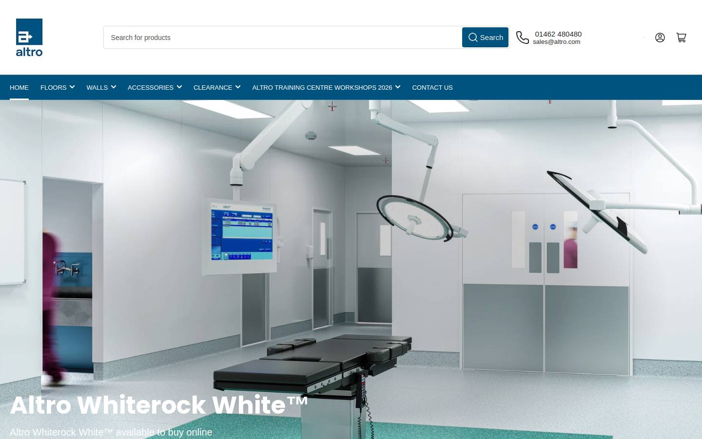 Altrodirect homepage screenshot