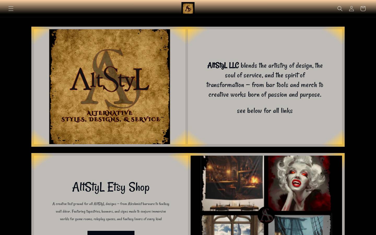 altstyl.com homepage screenshot