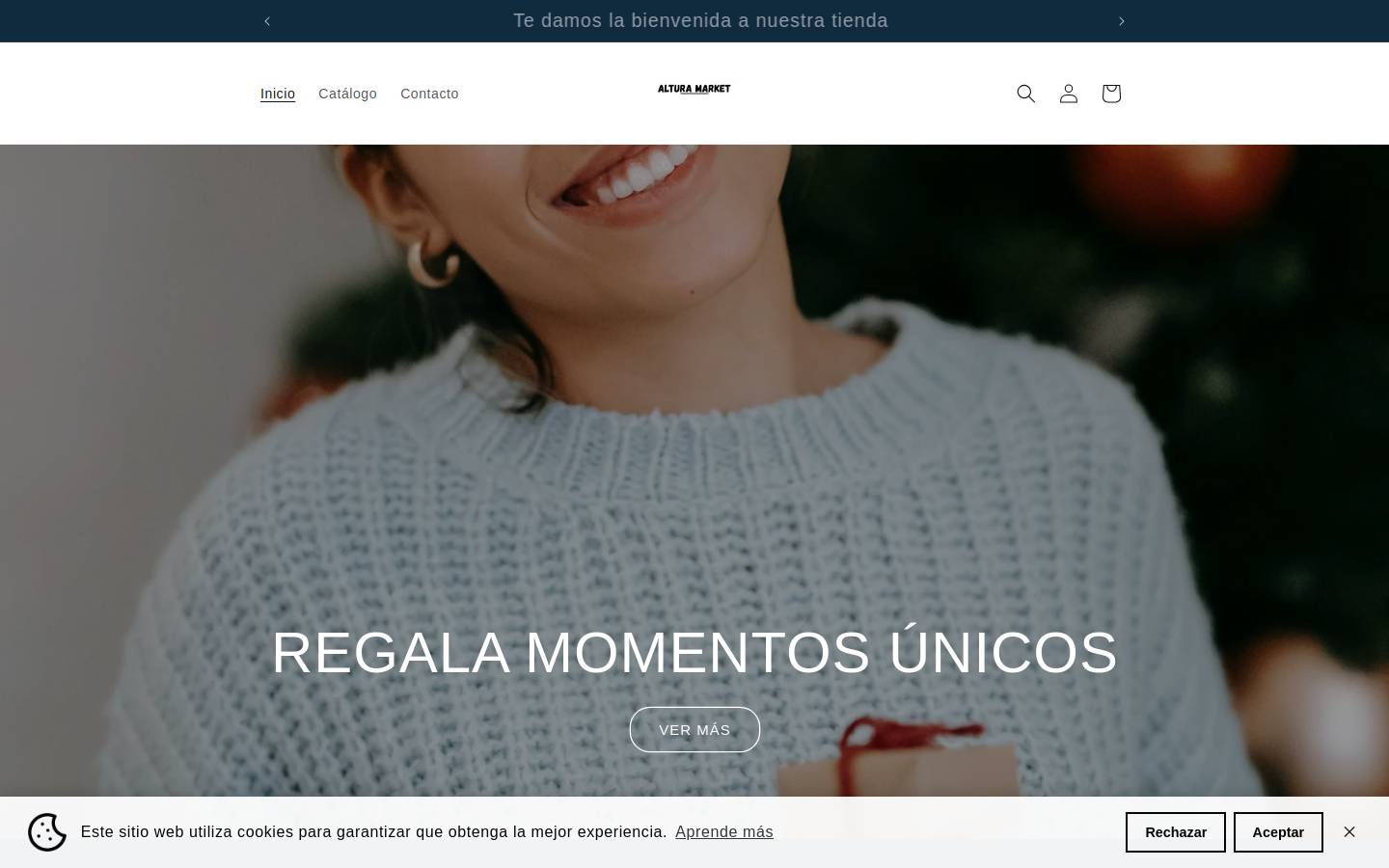 altura-market.com homepage screenshot