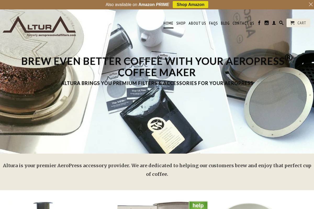alturahq.com homepage screenshot