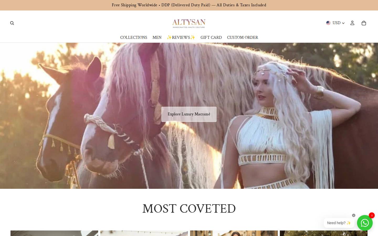 altysan.com homepage screenshot