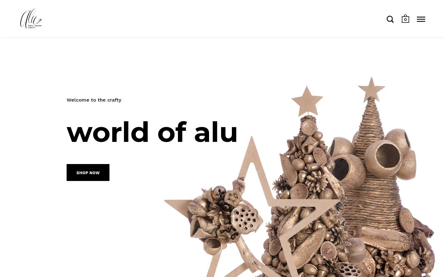 alu-craft.com homepage screenshot