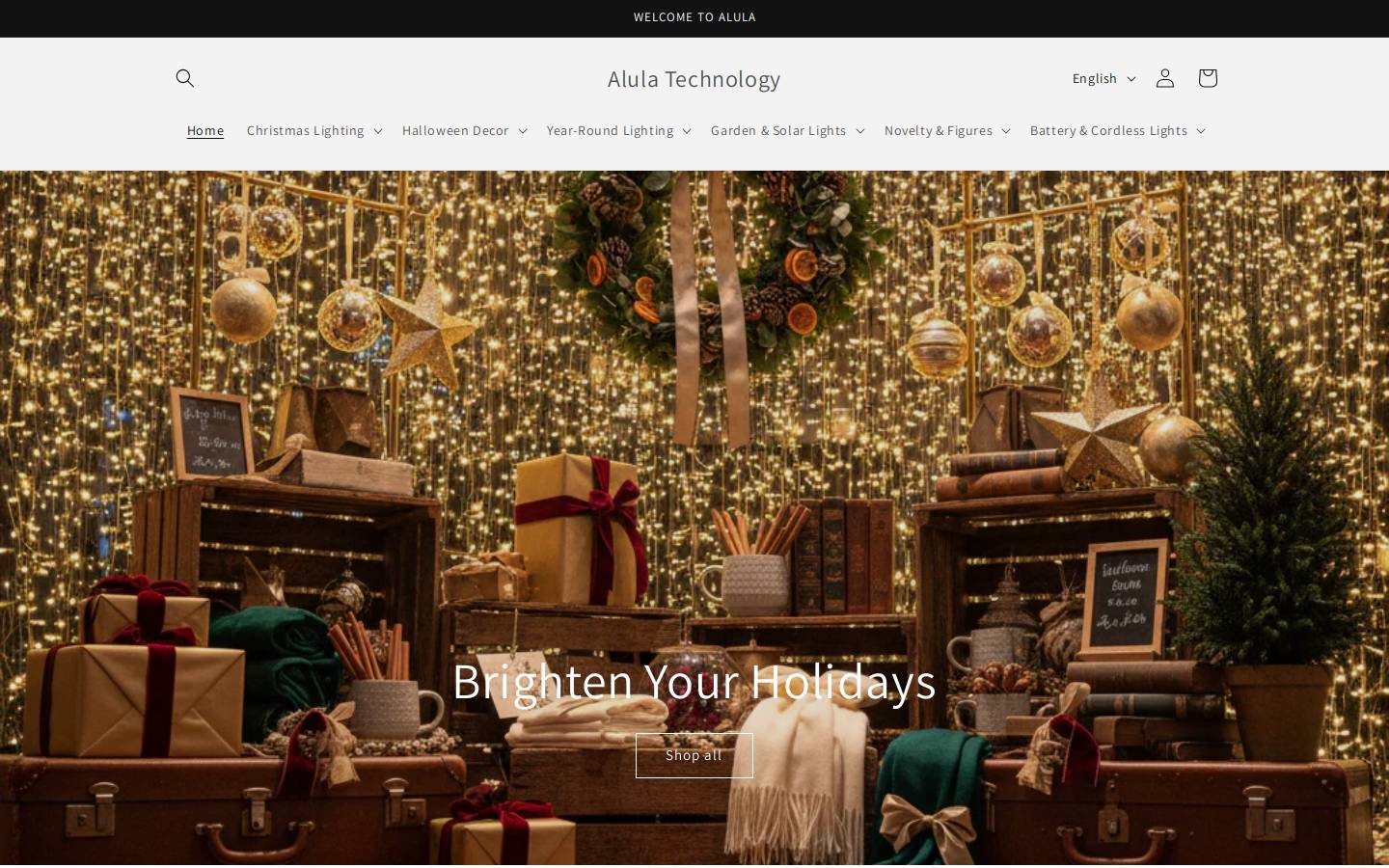 alulatechnology.com homepage screenshot
