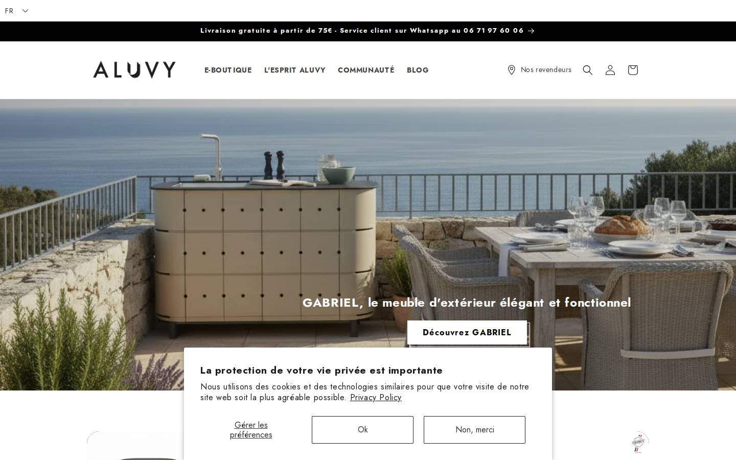 aluvy-design.com homepage screenshot