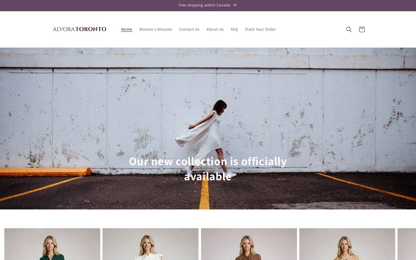 Alvoratoronto homepage screenshot