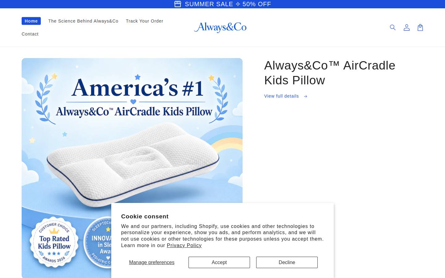 always-co.com homepage screenshot