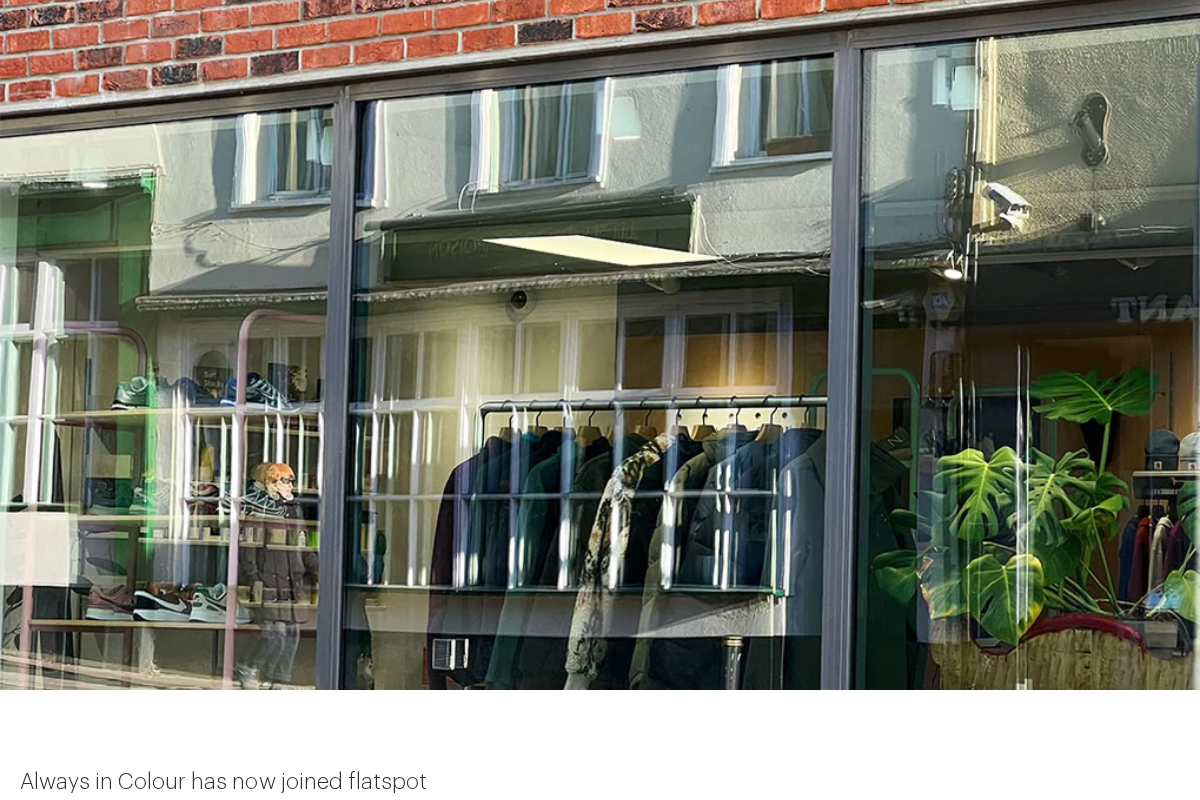 Always in Colour homepage screenshot