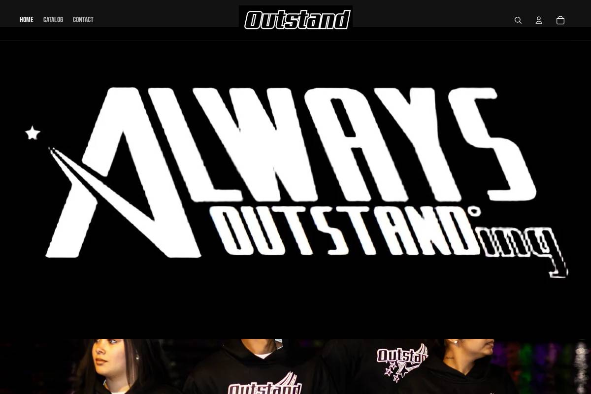 alwaysoutstand.com homepage screenshot