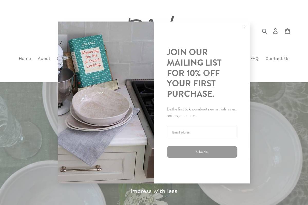 alwaysrelish.com homepage screenshot