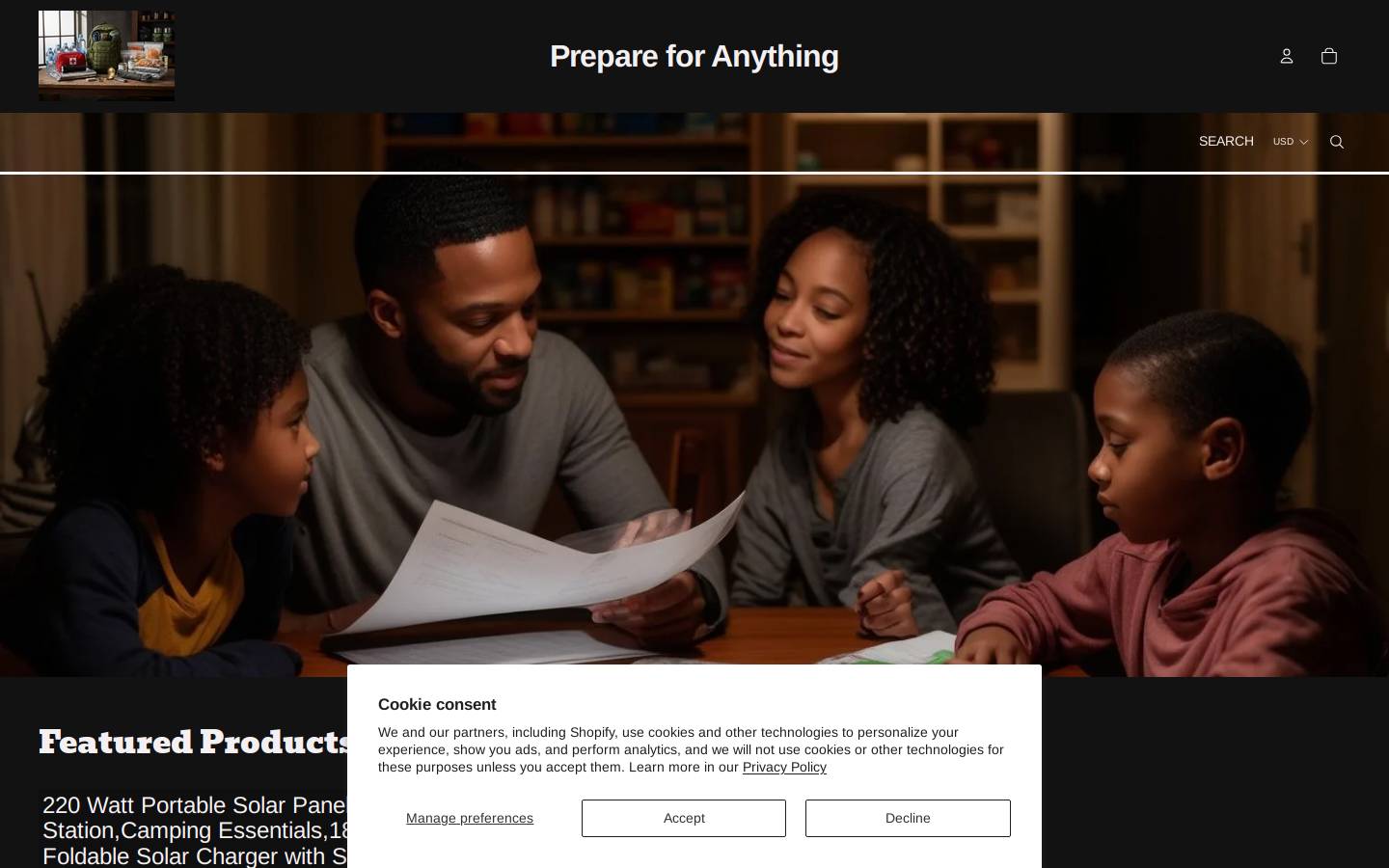 alwaysstayready.com homepage screenshot