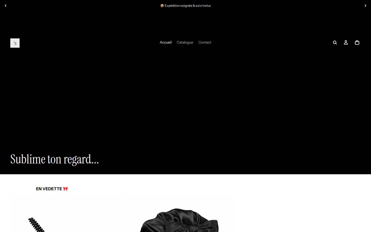 alyabeauty.fr homepage screenshot