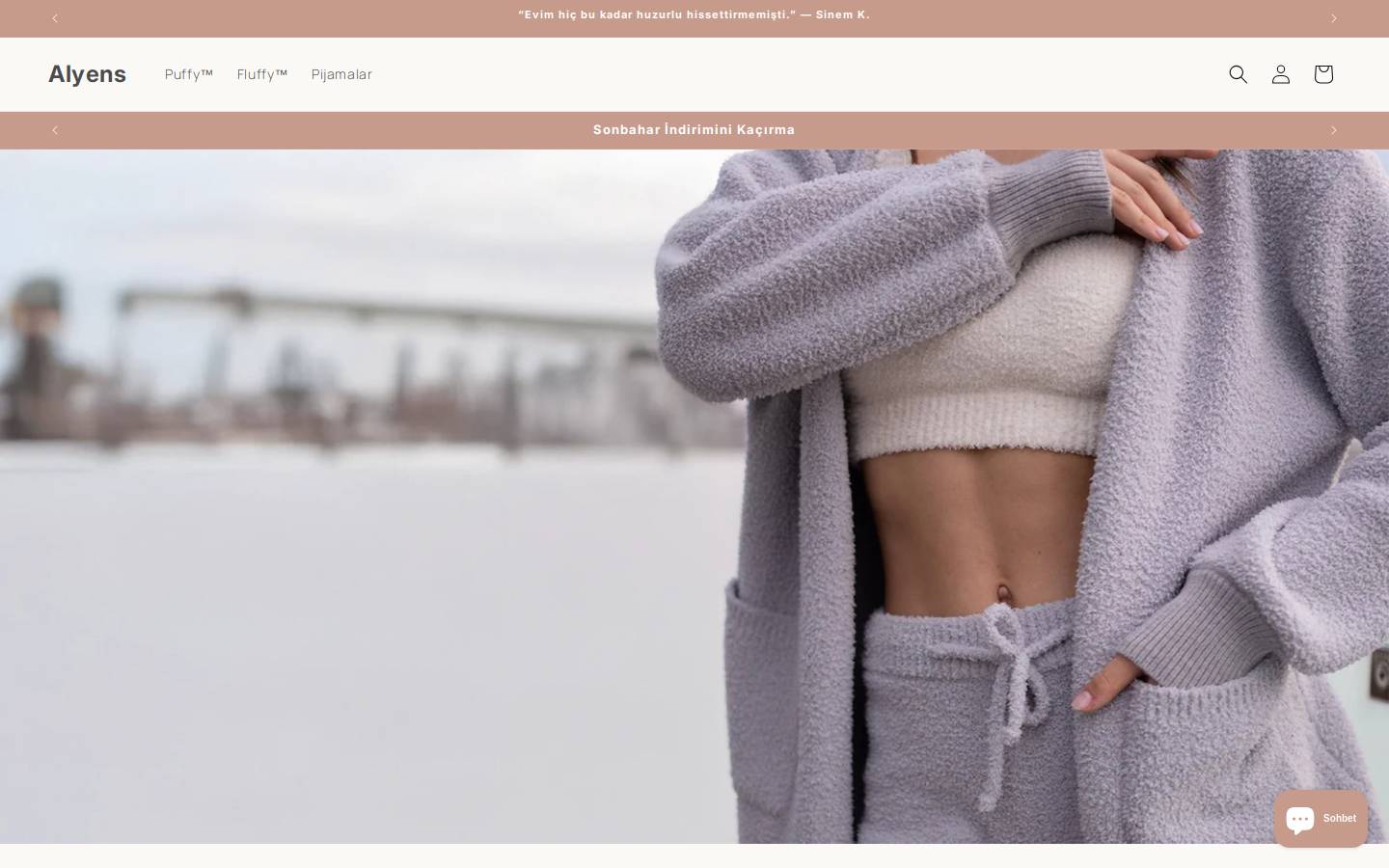 alyens.com homepage screenshot