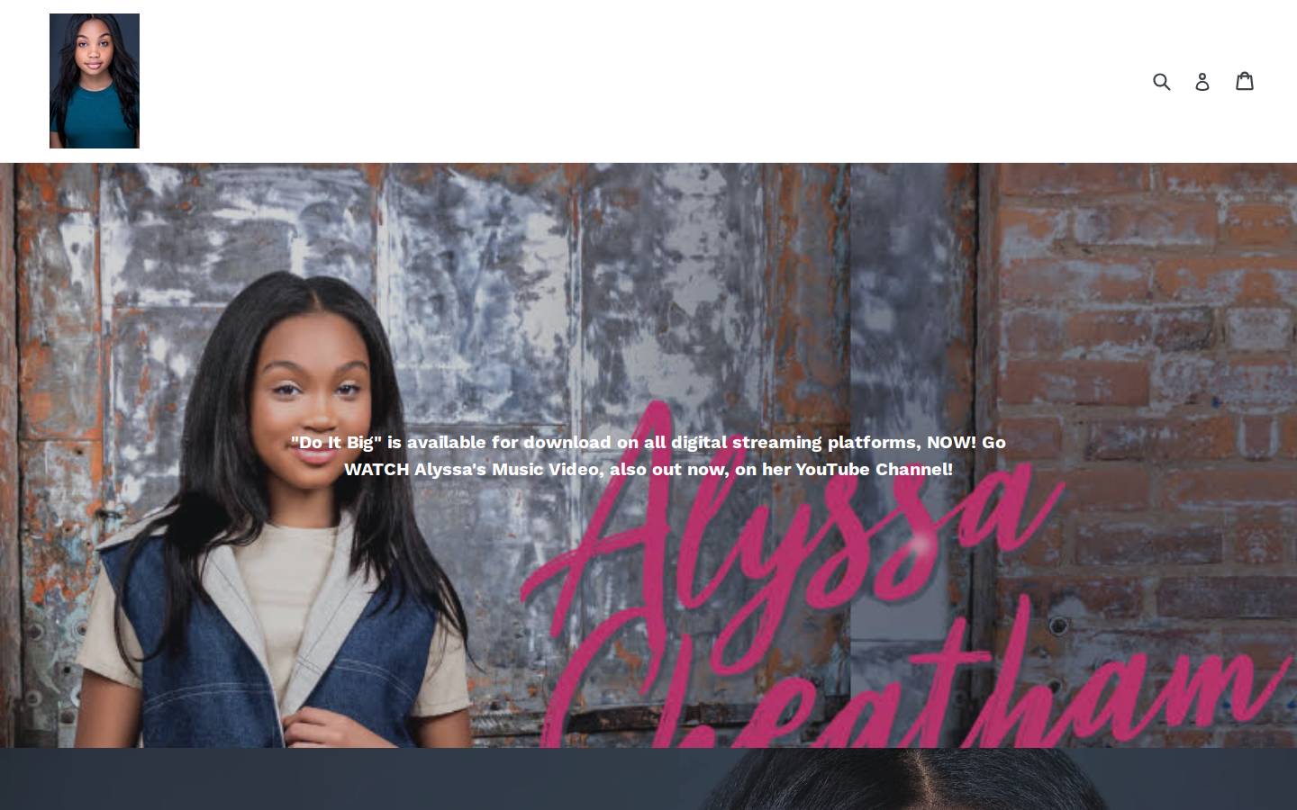 alyssacheatham.com homepage screenshot