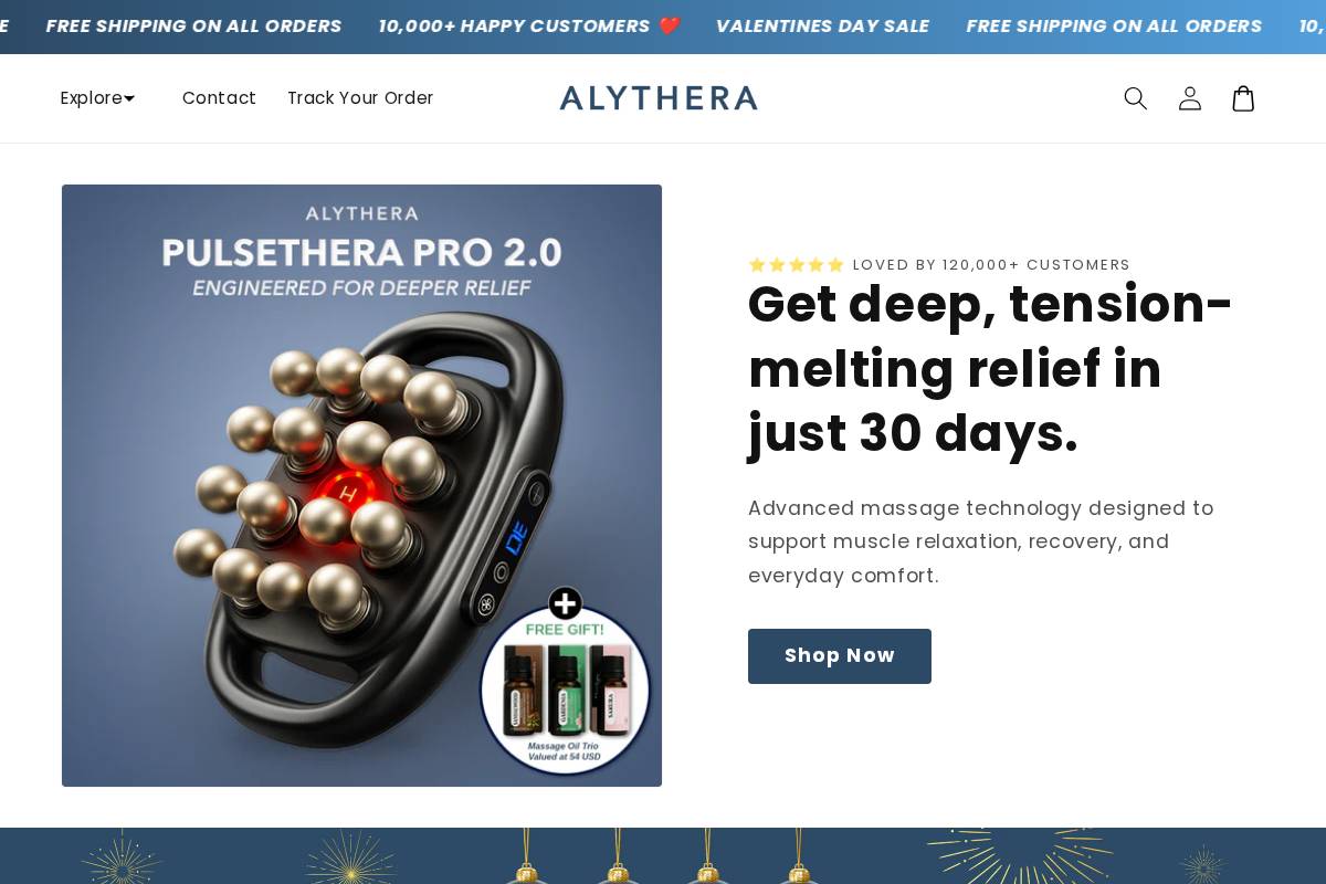 alythera.com homepage screenshot