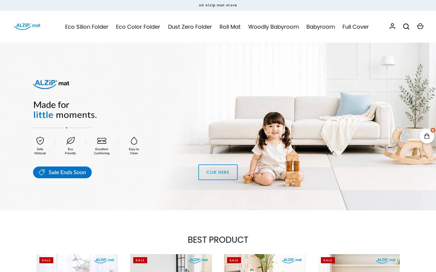 alzipmatus.com homepage screenshot