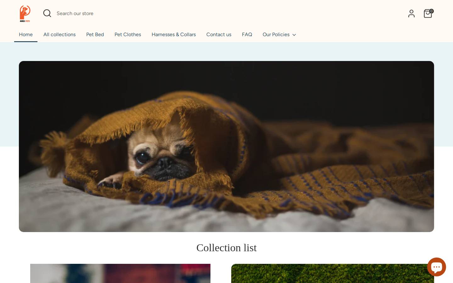 am-zii.com homepage screenshot
