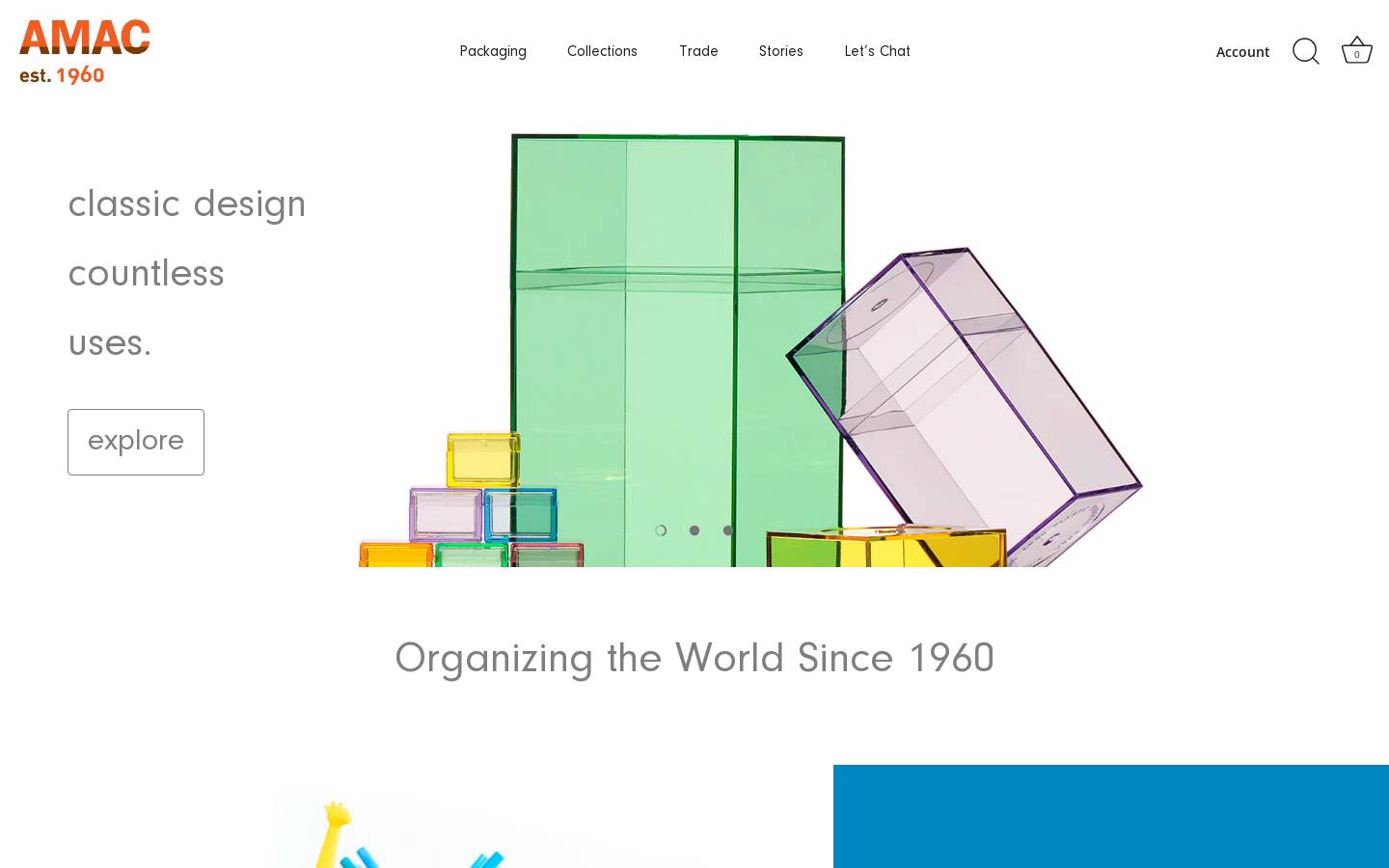 amacasia.com homepage screenshot