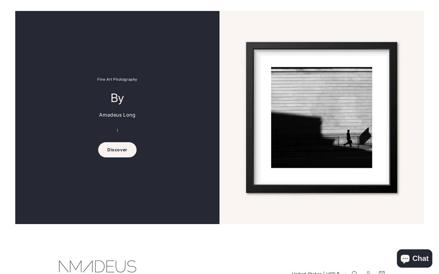amadeuslong.com homepage screenshot