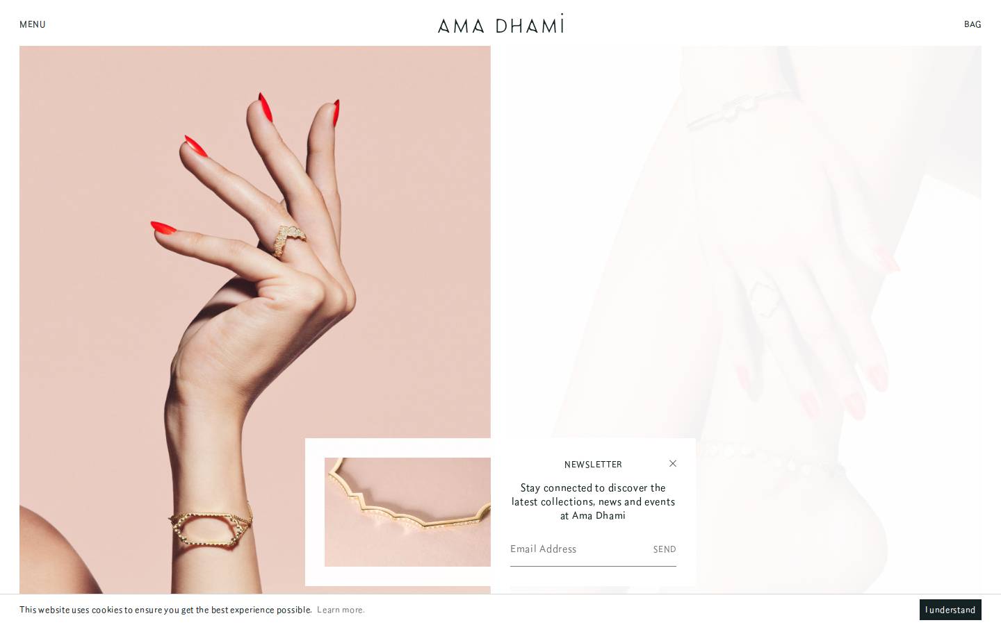 amadhami.com homepage screenshot